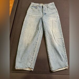 Madewell Light Blue Balloon Leg Jeans
